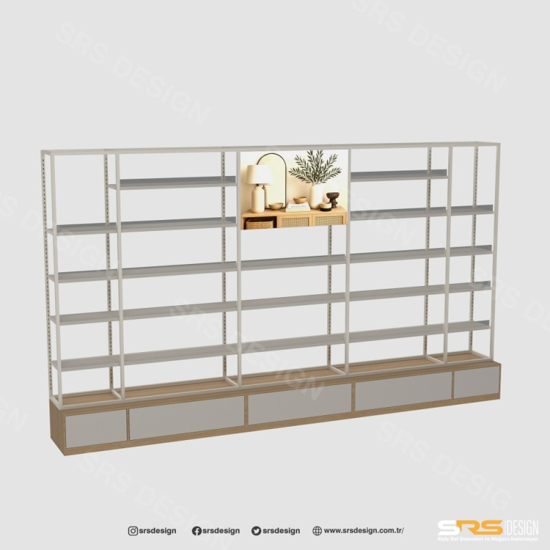 SRS-410 DUVAR RAF SİSTEMİ