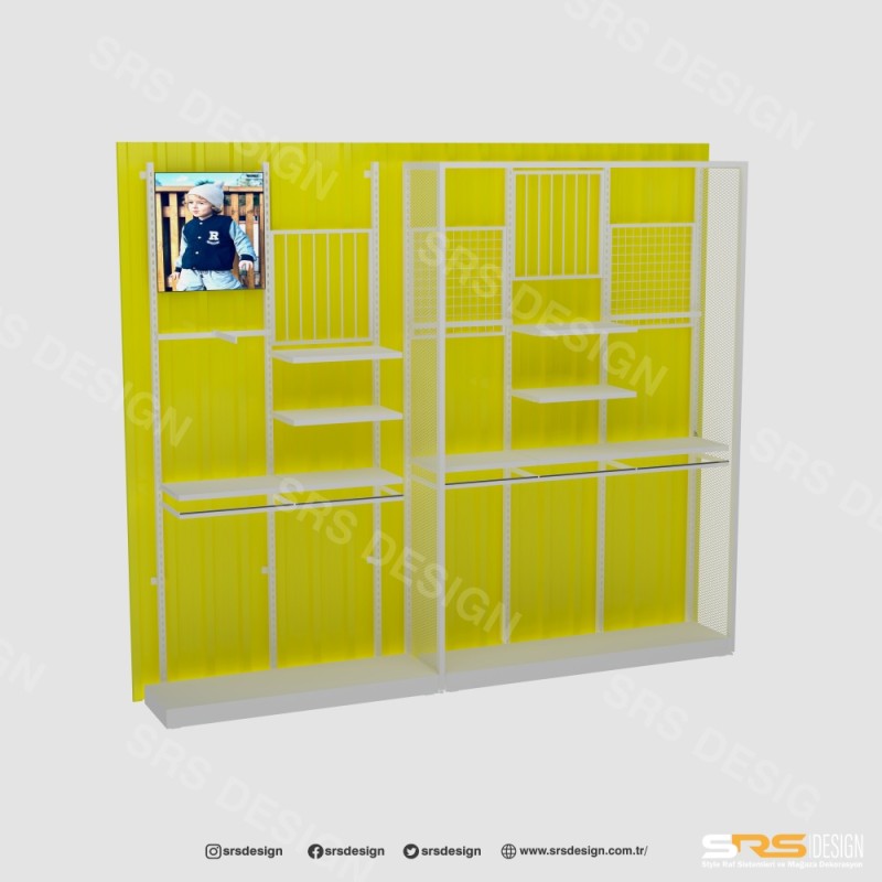 SRS-416 DUVAR RAF SİSTEMİ